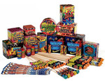 Monster Display Pack - 52 fireworks plus 20 giant sparklers - cheapest price in the UK?