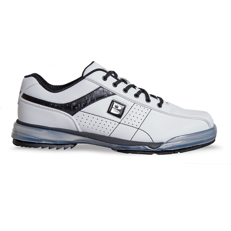 Brunswick TPU X Mens Bowling Shoes White Black Right Hand side view