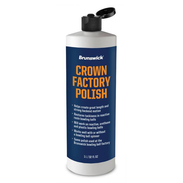 Brunswick Crown Factory Polish 32oz Bottle