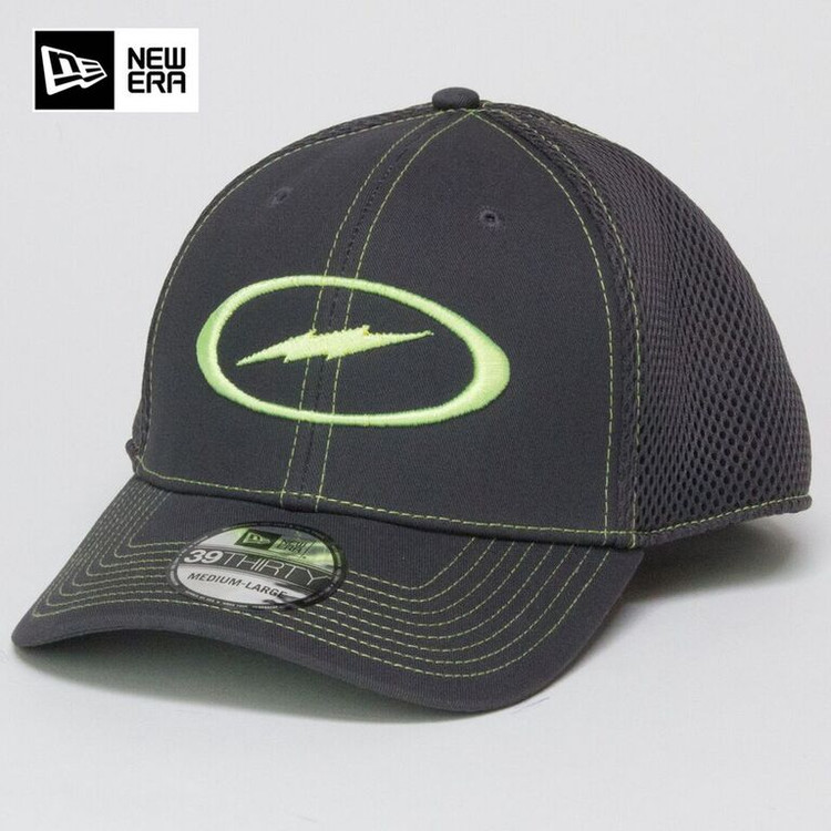 Storm Bolt Hat Gray/Lime
