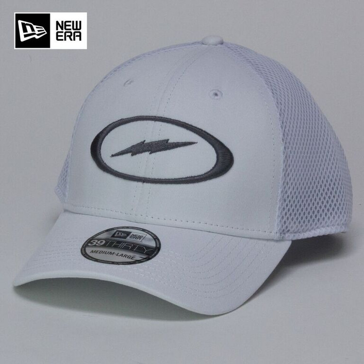 Storm Bolt Hat White/Gray