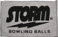Storm Woven Towel Black Gray