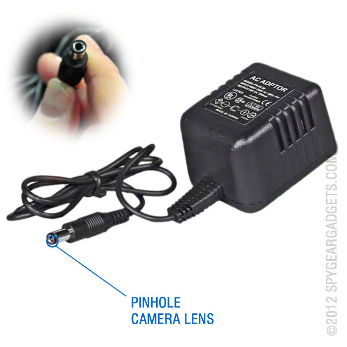Professional Grade Motion Activated Power Cord Hidden Spy Camera