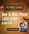 MAKE PEOPLE LISTEN LONGER Radio Programming Increase Ratings O'Day
