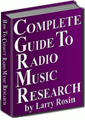 COMPLETE GUIDE TO RADIO MUSIC RESEARCH by Larry Rosin (E-Book)