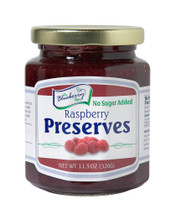 No Sugar Added Red Raspberry Preserves 11.5oz.