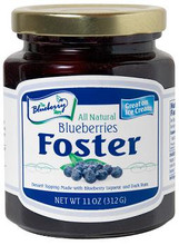 Blueberries Foster