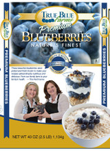 Frozen Blueberries. Fresh Frozen Blueberries