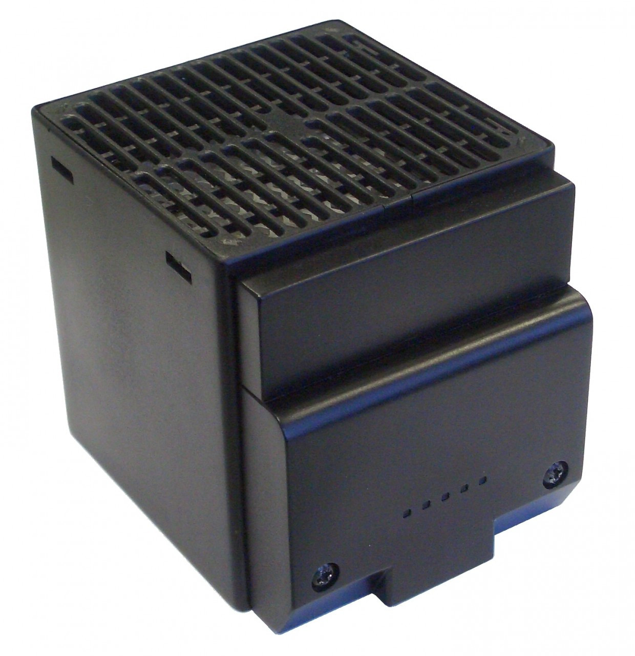 Stego 02800.900 CS 028 DIN Rail Enclosure Fan Heater, 150W, 120 VAC