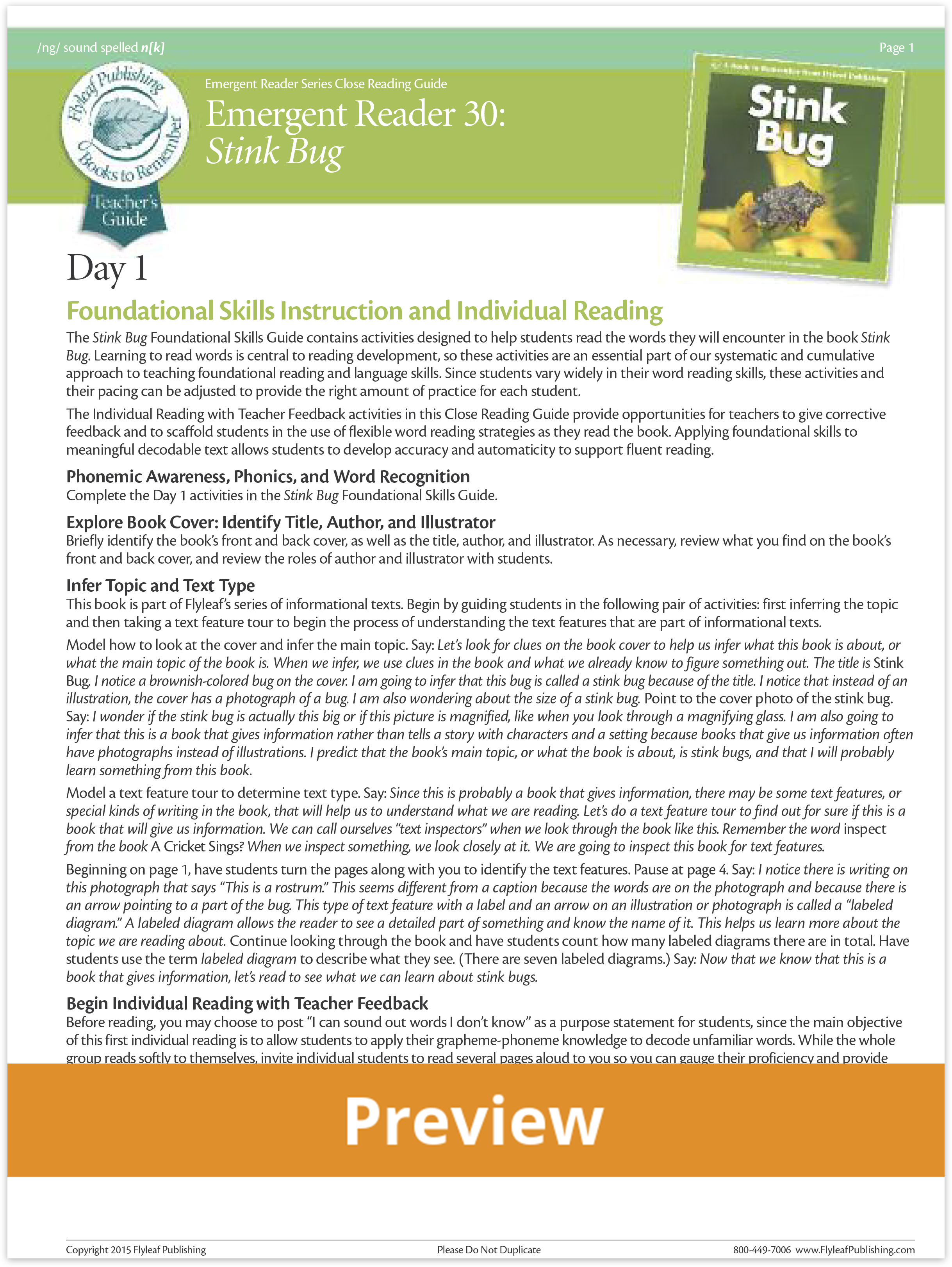 close reading