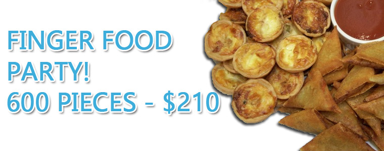 Click Here for information about our Finger Food Party Package Click Here for information about our Finger Food Party Package