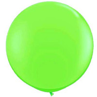Large Lime Green Balloon 90cm Latex