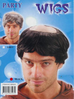 Bald Monk Wig - Black