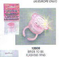 BRIDE TO BE FLASHING RING