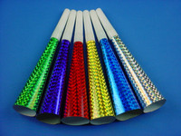 24 PRISMATIC HORNS - 4 COLOURS