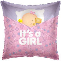 FOILBAL.18" BABY GIRL SLEEPING