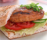 CHICKEN FLAME GRILLED BURGER 1KG