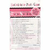 Game Scavenger Hunt Bachelorette Party (26cm x 21cm)
