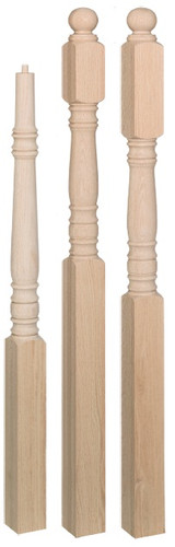 Hampton Style 3-1/2" newel posts, 3.5" newel