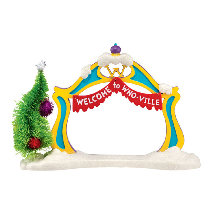 dept 56 the grinch grinch archway to whoville christmas archway