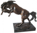Happy Boy Bronze Sculpture by Marie Ackers