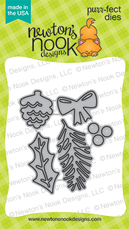 Pines & Holly Die Set by Newton's Nook Designs
Pines & Holly Die Set by Newton's Nook Designs