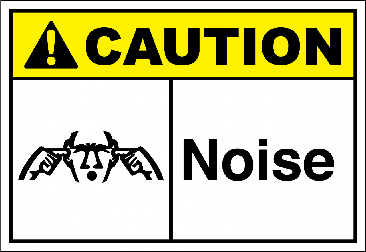 Caution Sign noise