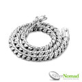 925 Sterling Silver Nomad Chunky S-Link Curb Necklace 