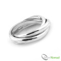 925 Sterling Silver Chunky Russian Band