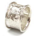 925 Sterling Silver Nomad Designer Edged Band