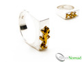 925 Sterling Silver Gecko Ring