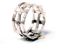 Silver Nomad Designer Ring Wholesale - RG334