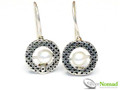 Silver Nomad Designer Earrings Wholesale - EG518