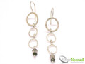 Silver Nomad Designer Earrings Wholesale - EG708