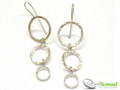 Silver Nomad Designer Earrings Wholesale - EG709