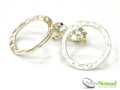 Silver Nomad Designer Earrings Wholesale - EG739