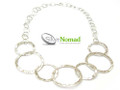 Silver Nomad Designer Necklace Wholesale - NK1546