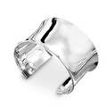 925 Sterling Silver Contemporary Cuff - 4cm
