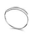 925 Sterling Silver Nomad Slide Bangle