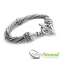 925 Sterling Silver Medusa Bracelet 