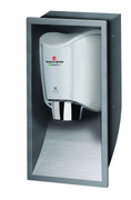 World Dryer SMARTdri KKR-973 Stainless Steel Brushed Recess Kit