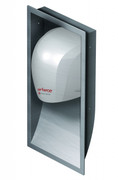 World Dryer KJR-973-1 Brushed Stainless Steel Recess Kit to make Airforce Hand Dryers ADA compliant