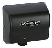 American Dryer eXtremeAir GXT9-BG Steel Black Graphite restroom hand dryer