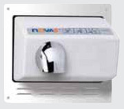 World Dryer Nova 5 Optional Recess Kit for the Nova 5 Hand Dryers - 37-058589 - Chrome, Steel