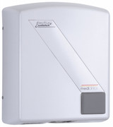 JUNIOR Series M88 Push Button ABS White Hand Dryer from Saniflow - Surface Mounted Design