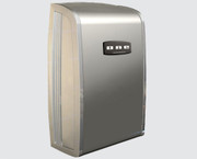 ONE Series C-100220004 Cast Zinc and Brushed Stainless Steel Automatic ADA Hand Dryer from Comac - Universal Voltage, Surface Mounted Design