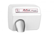 World Dryer AirMax Steel White Automatic commercial hand dryer