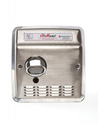 World Dryer AirMax Stainless Steel Brushed Automatic Recessed commercial hand dryer