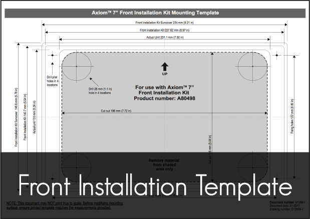 raymarine axiom 7 installation manual