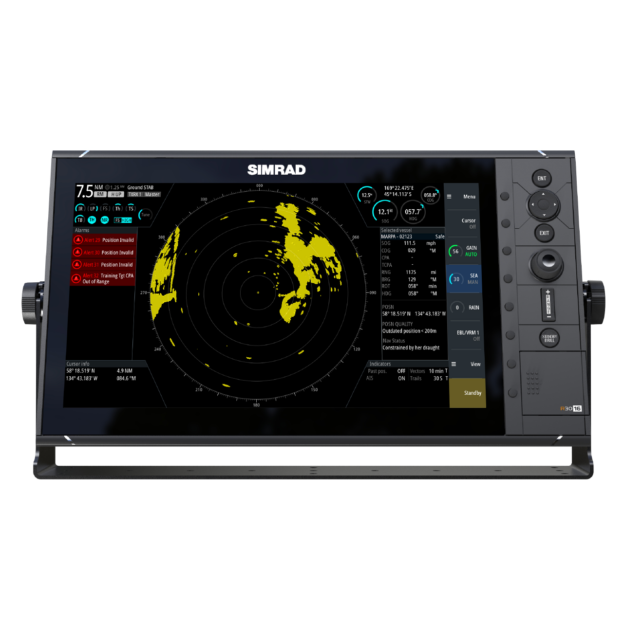 Simrad R3016 Radar Control Unit with HALO 3
